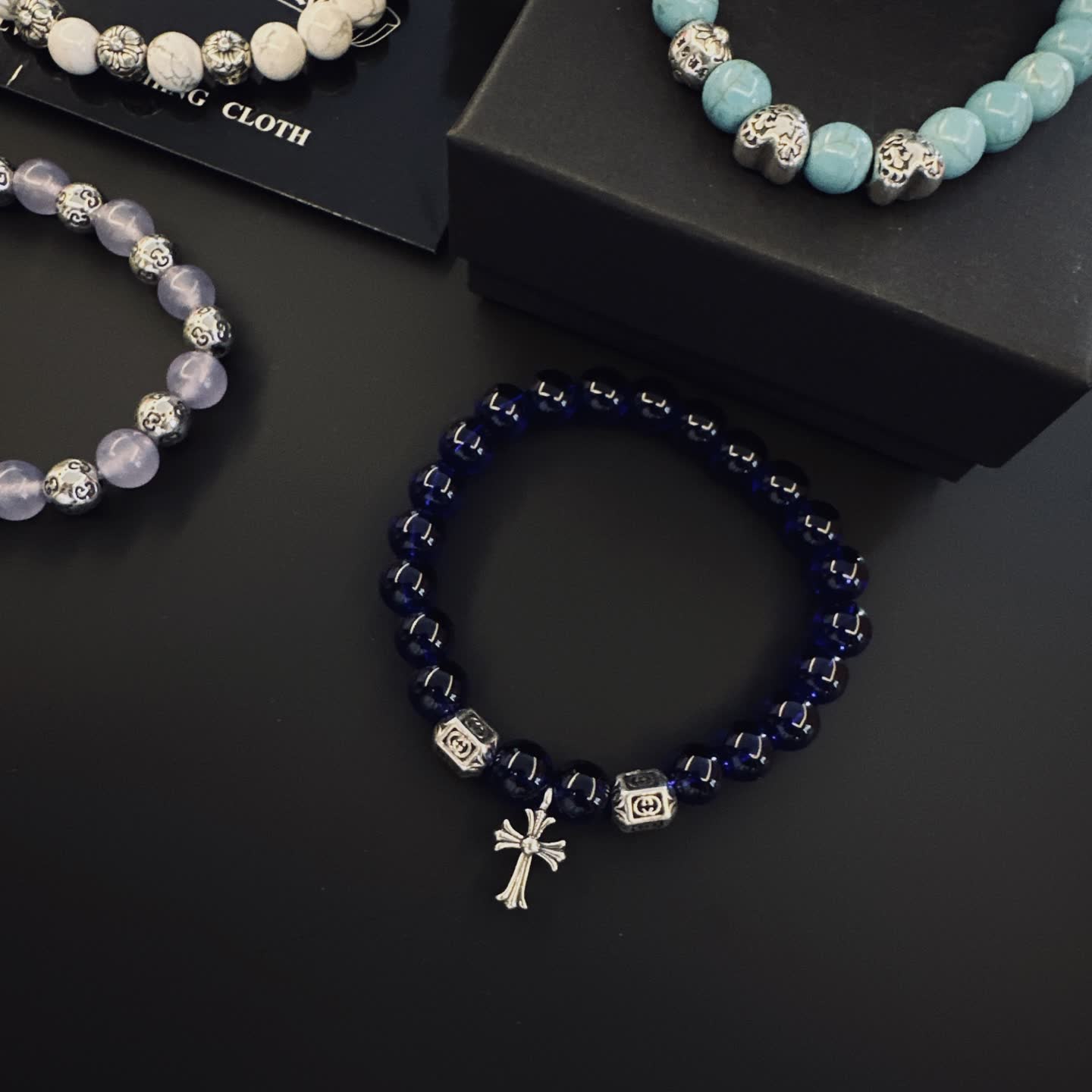 Chrome Hearts Beaded Bracelets Set